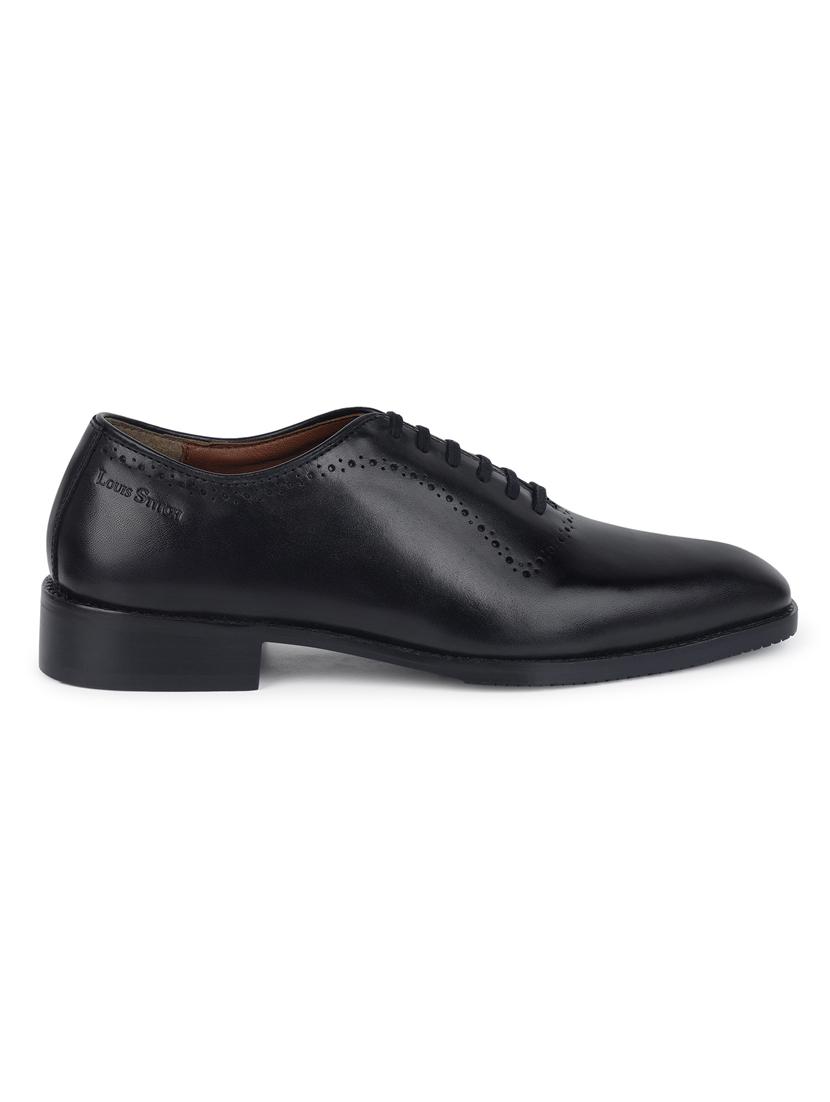 men solid lace-up oxfords - 21748111 - Standard Image - 3