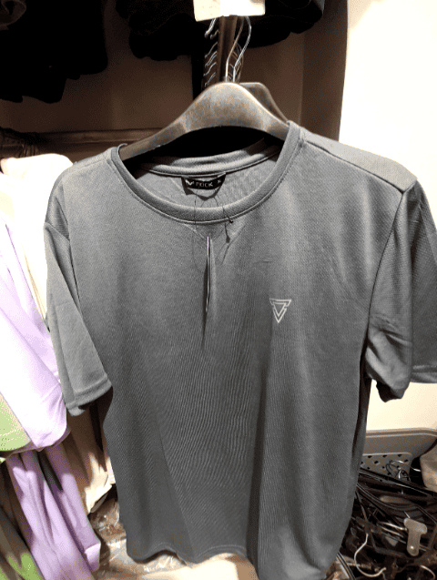 dark grey polyester tshirt - 21748237 -  Standard Image - 0