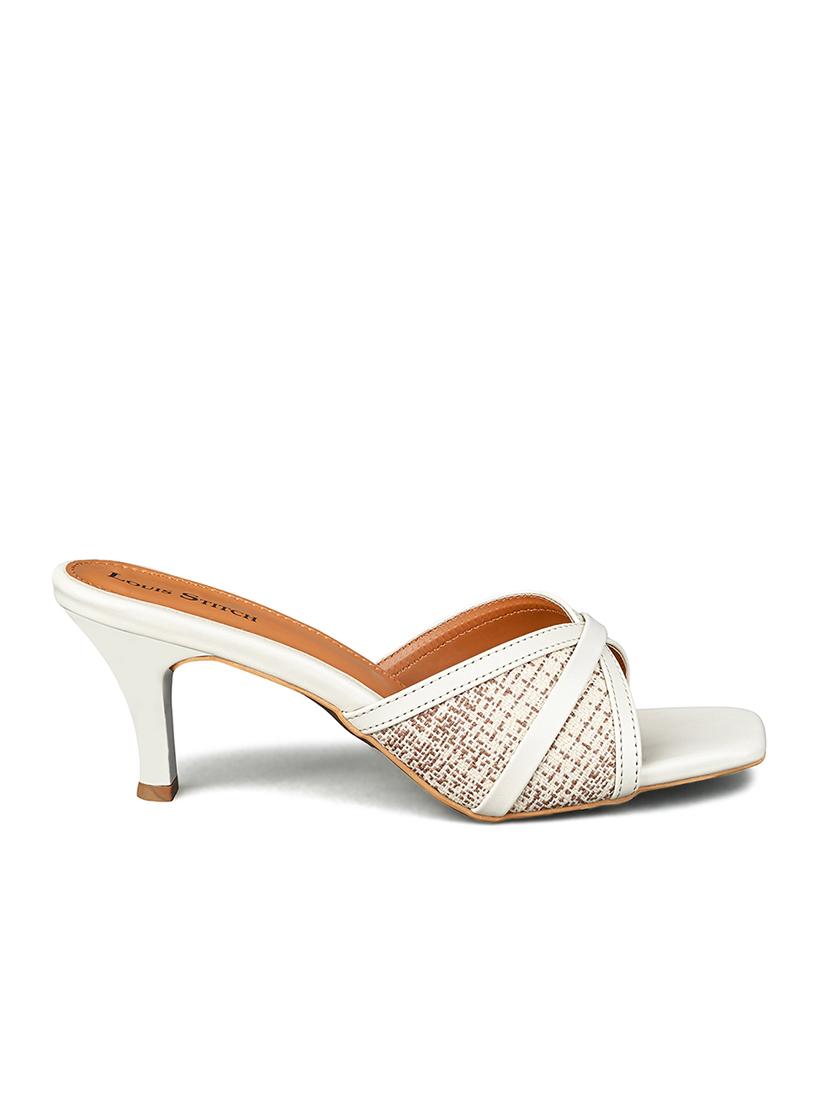 women white slip on sandal - 21748394 - Standard Image - 3