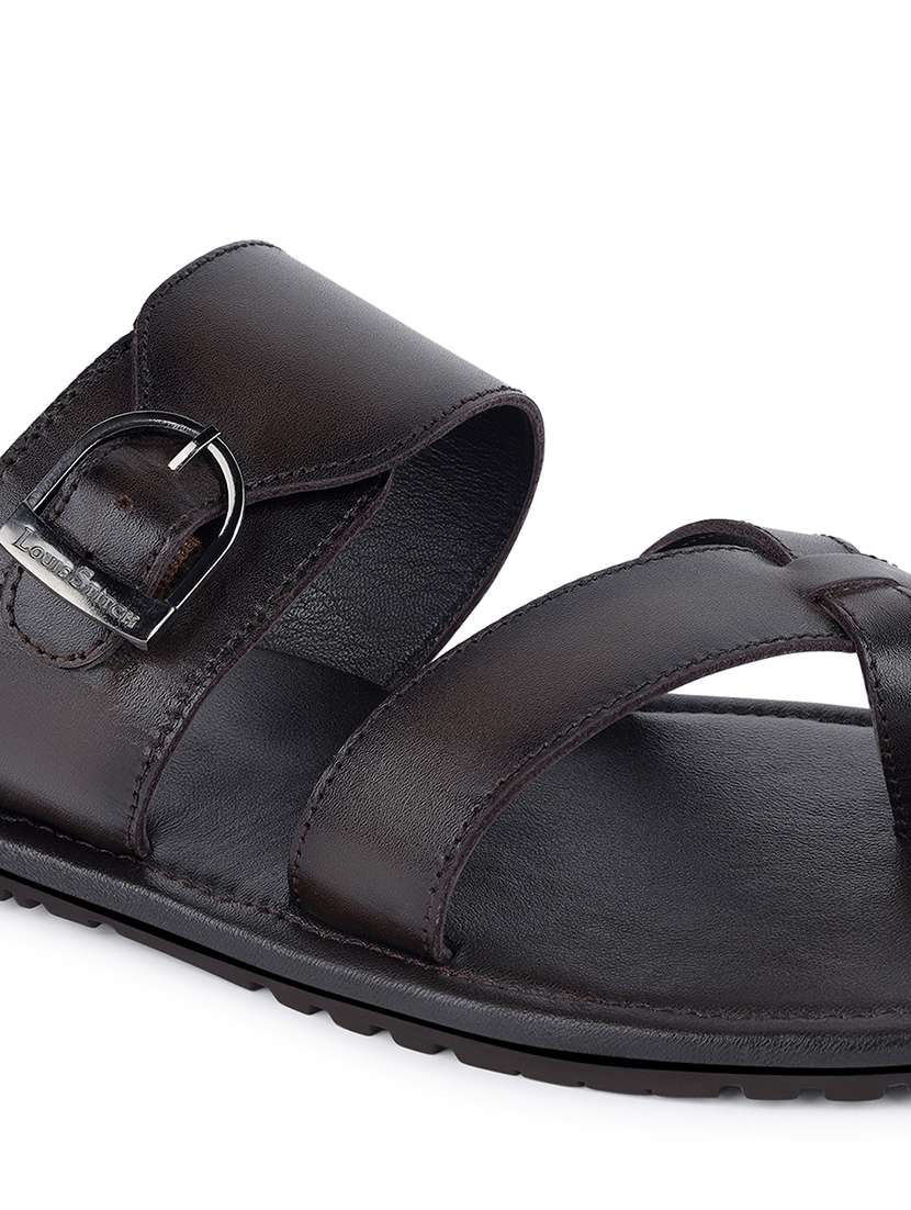 men solid toe separator sandal - 21748469 -  Standard Image - 3