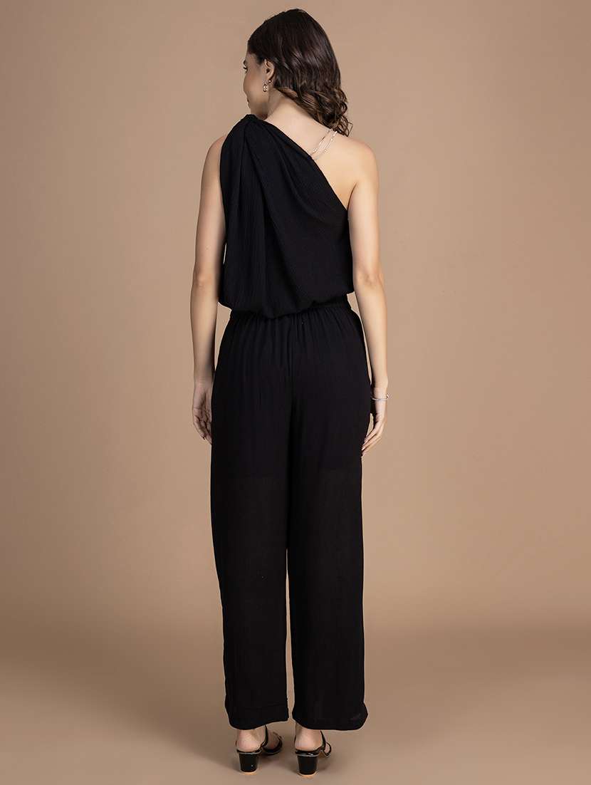 women solid top and trouser co-ord set - 21748651 -  Standard Image - 3