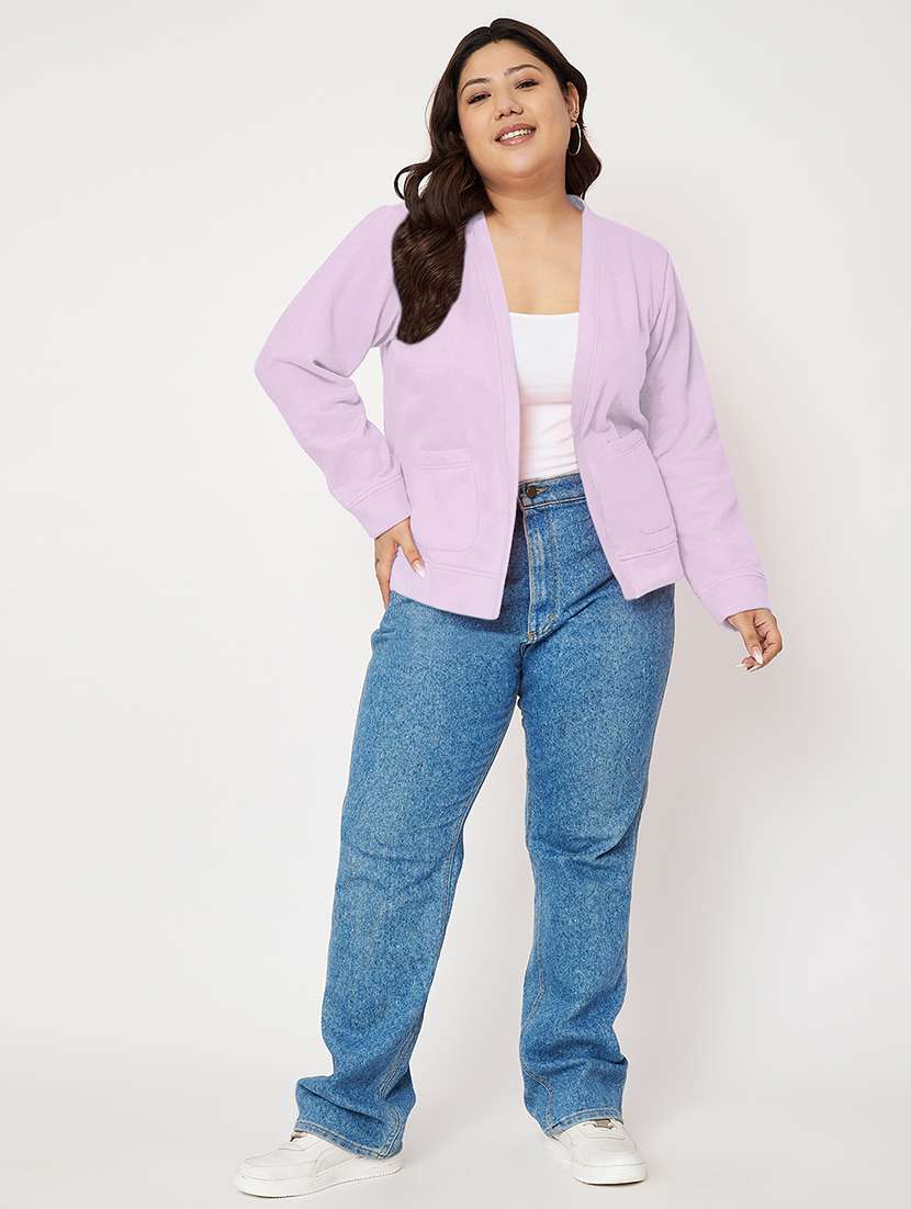 women plus size long sleeves jacket - 21748817 -  Standard Image - 5