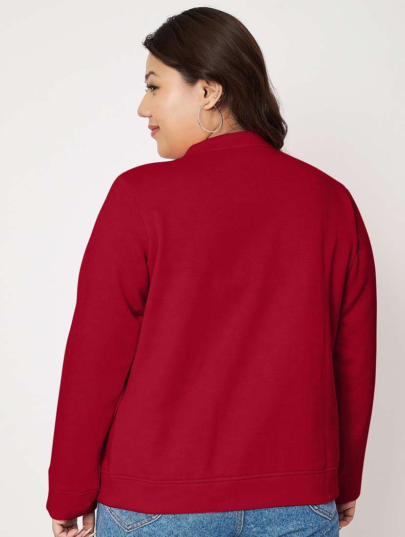 women plus size long sleeves jacket - 21748819 - Standard Image - 3