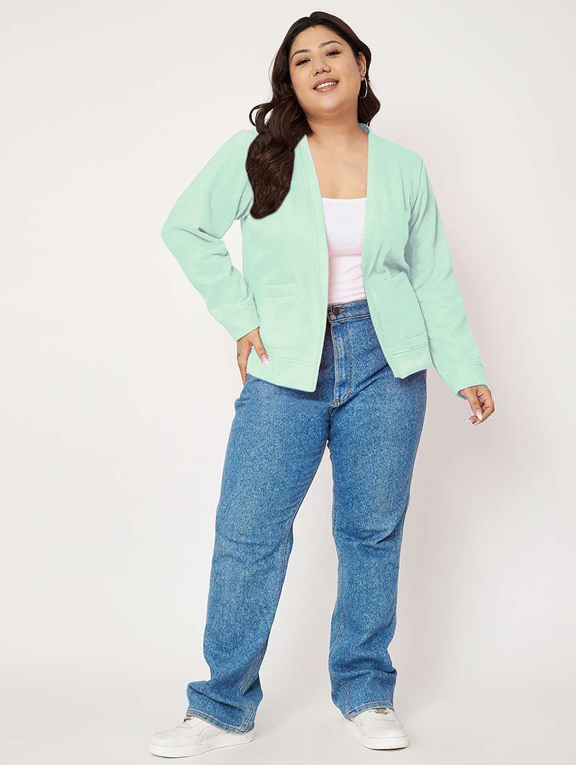 women plus size long sleeves jacket - 21748820 -  Standard Image - 5