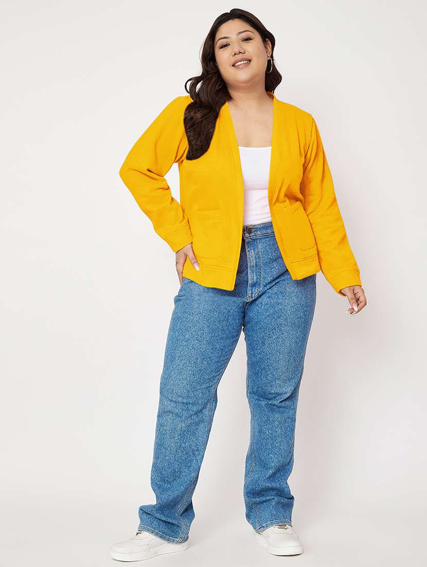 women plus size long sleeves jacket - 21748821 -  Standard Image - 5