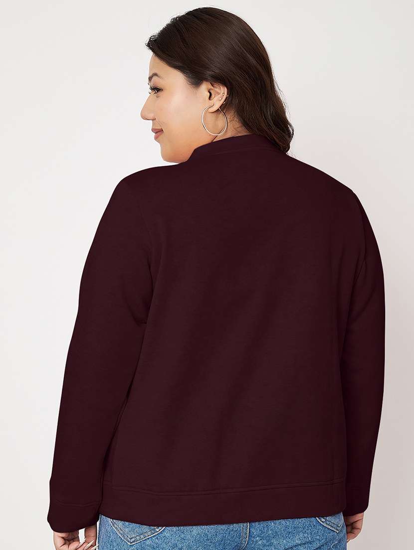 women plus size long sleeves jacket - 21748823 -  Standard Image - 3