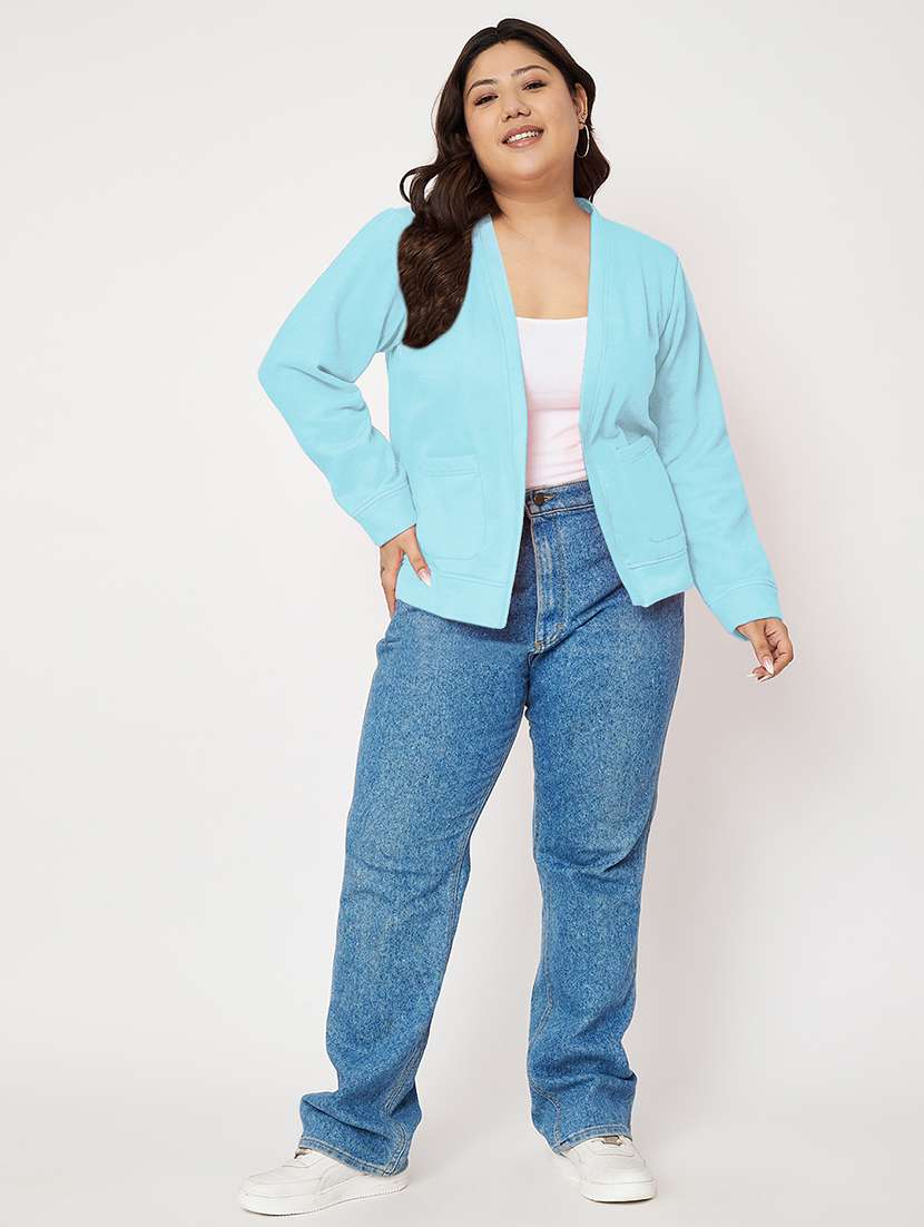 women plus size long sleeves jacket - 21748825 -  Standard Image - 5