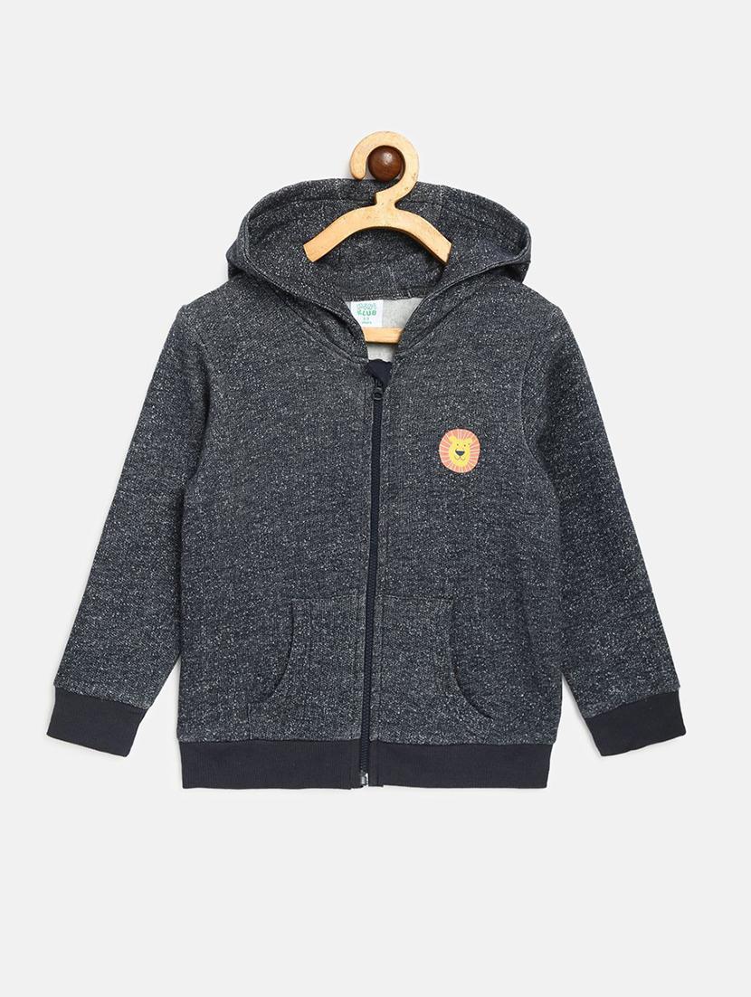 kids printed hooded regular jacket - 21748849 - Zoom Image - 0