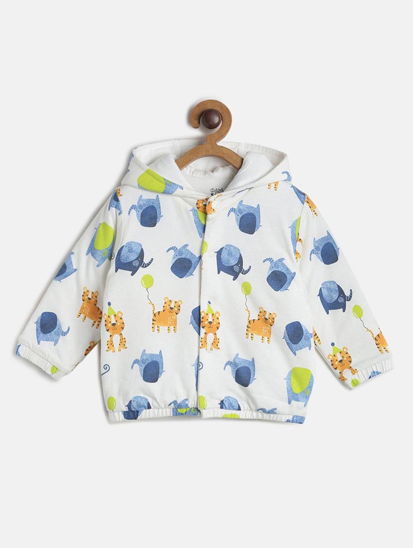 kids printed long sleeves bomber jacket - 21748860 -  Zoom Image - 0