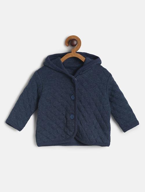 kids solid long sleeves regular jacket - 21748865 -  Standard Image - 0