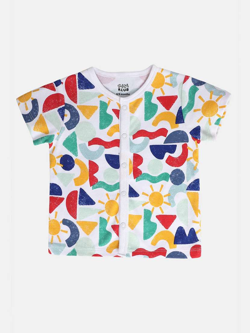 boys pack of 3 printed shirt - 21748885 -  Standard Image - 3