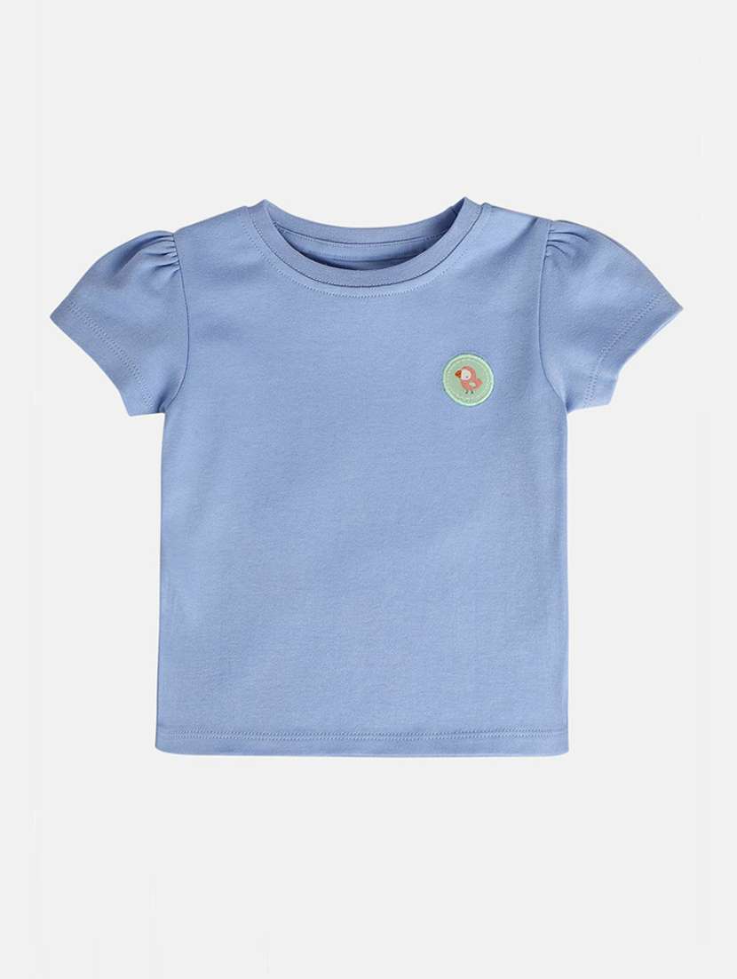 kids pack of 3 printed short sleeves tops - 21748894 -  Standard Image - 3