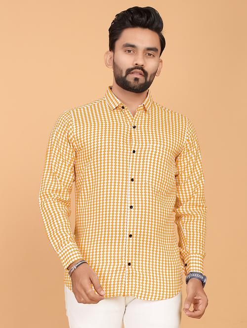 men checkered long sleeve regular fit casual shirt - 21749466 - Standard Image - 0
