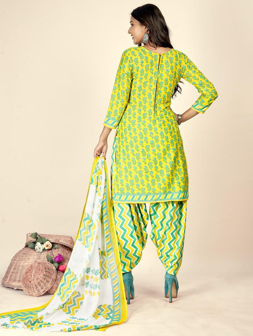 women printed unstitched salwar suit set - 21749579 - Standard Image - 3