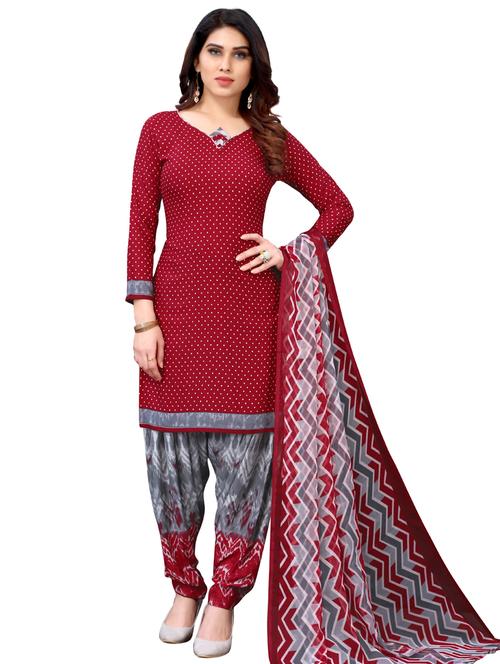 women printed unstitched salwar suit set - 21749614 -  Standard Image - 0