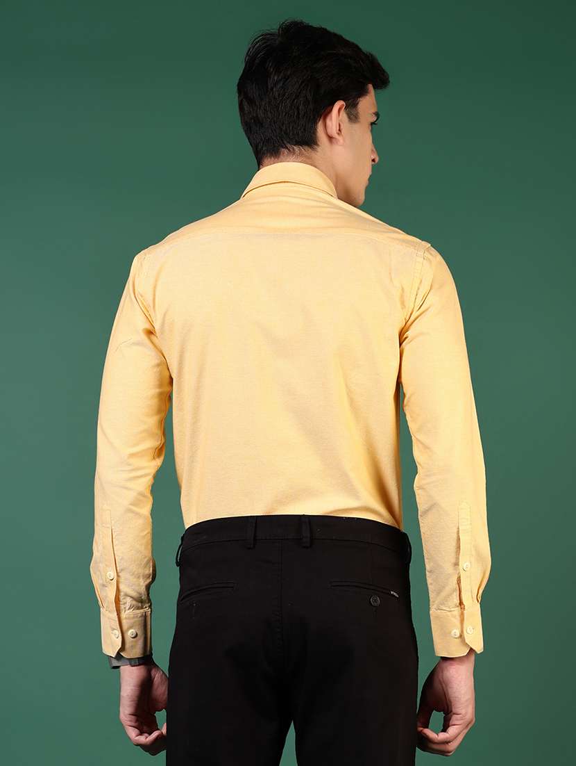 men solid long sleeve regular fit formal shirt - 21749730 -  Standard Image - 3