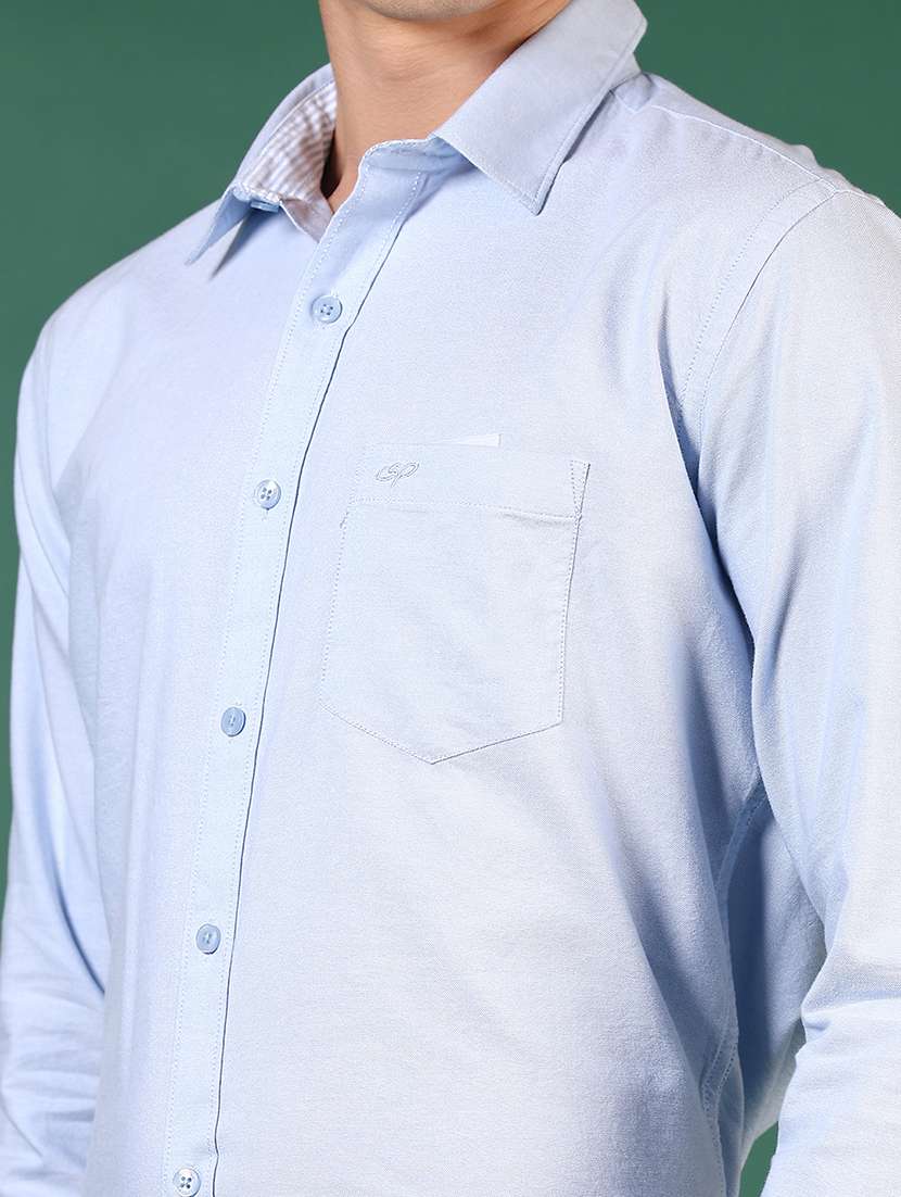 men long sleeves solid formal shirt - 21749732 -  Standard Image - 5
