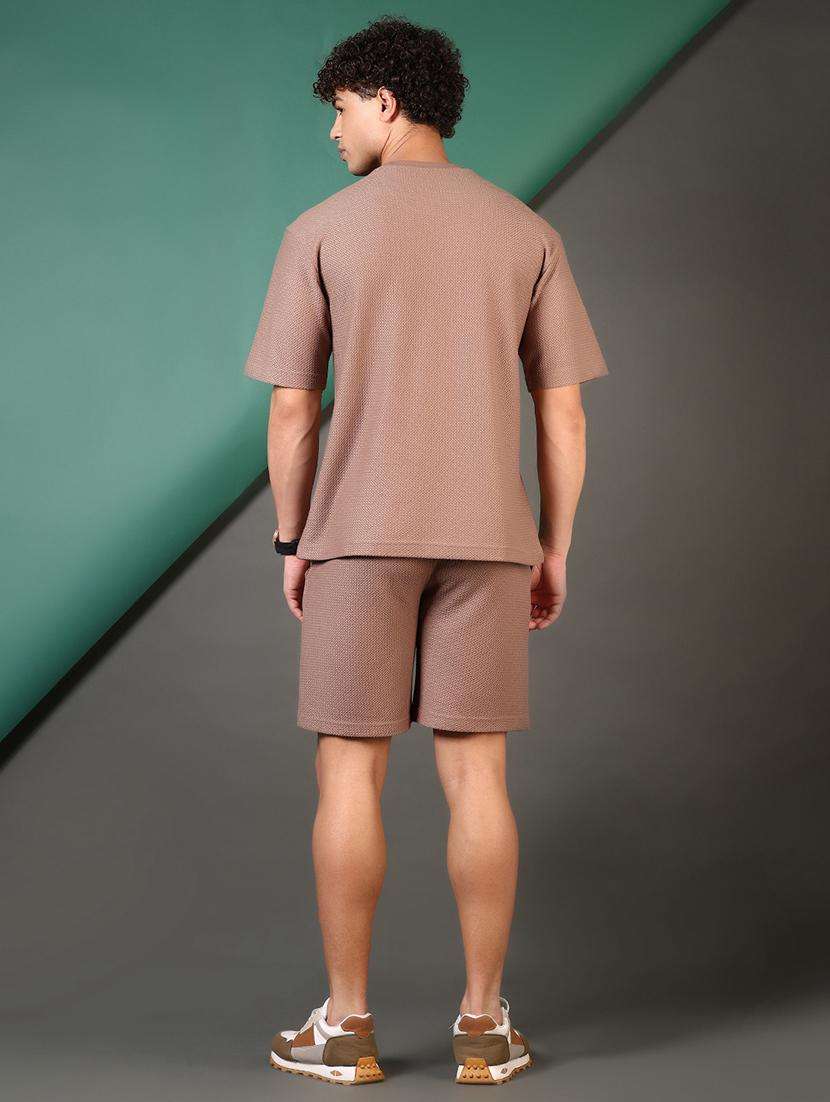 men solid mid rise regular fit shorts - 21749812 -  Standard Image - 3