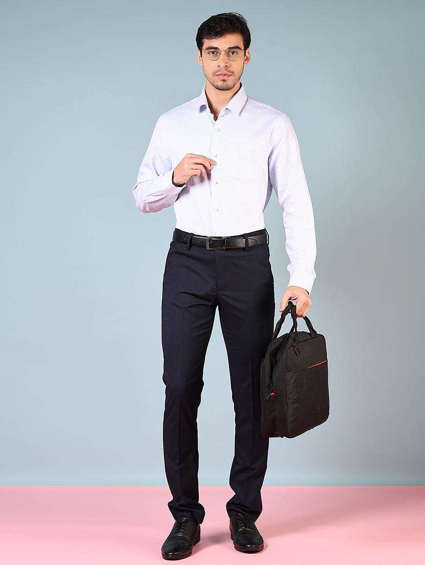 men long sleeves self design formal shirt - 21749814 -  Standard Image - 3