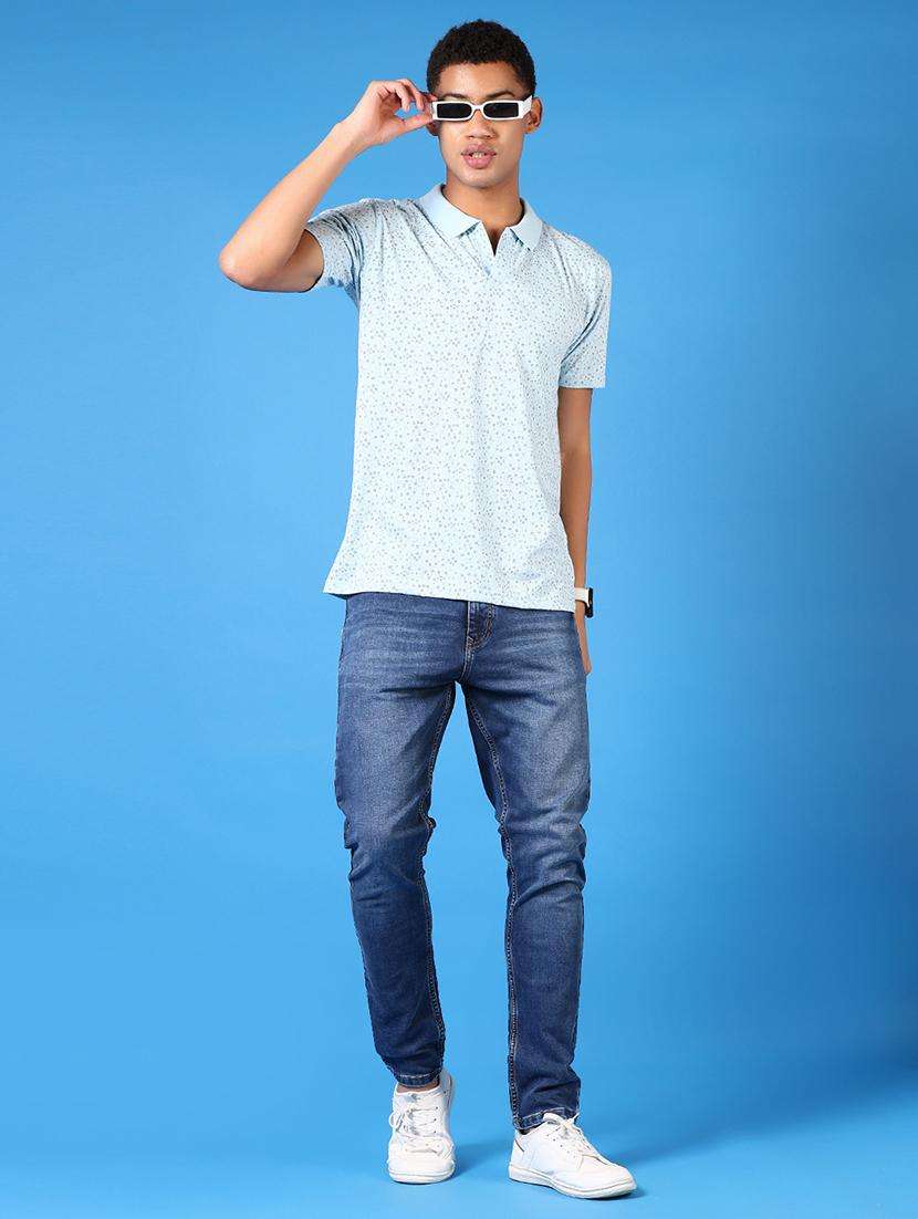 men short sleeves printed polo t-shirt - 21749834 -  Standard Image - 3
