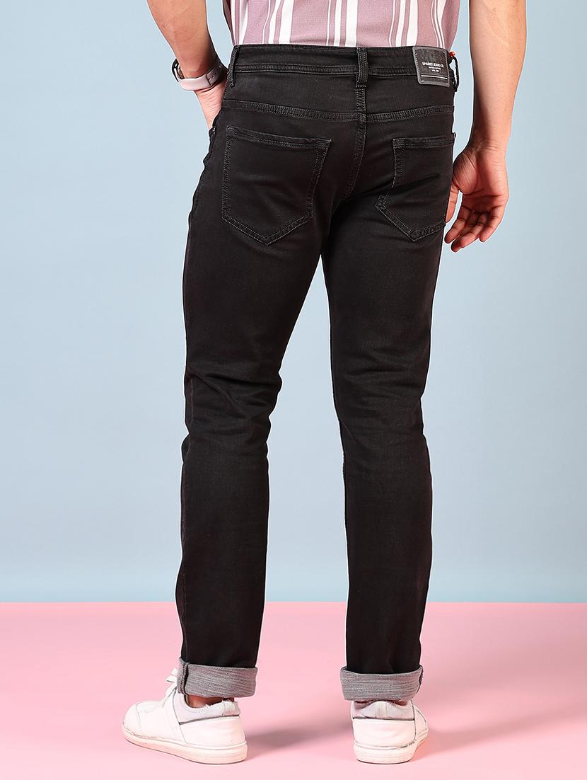men solid mid rise slim fit jean - 21749861 - Standard Image - 3