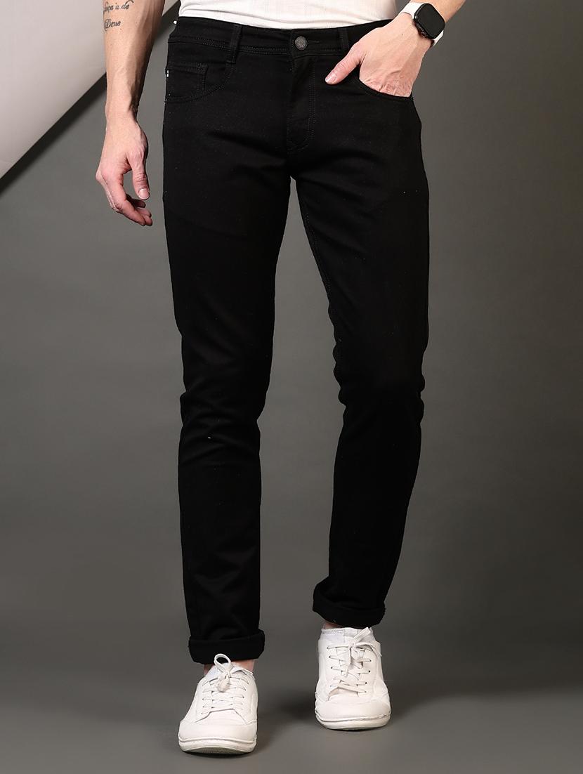 men solid mid rise slim fit jean - 21749862 - Zoom Image - 0