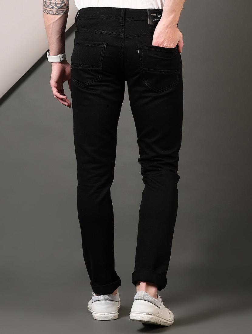 men solid mid rise slim fit jean - 21749862 - Standard Image - 3