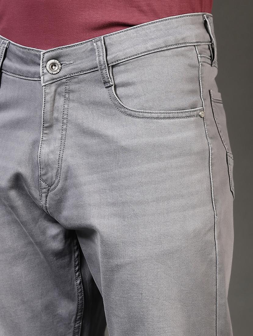 men solid mid rise slim fit jean - 21749867 - Standard Image - 5