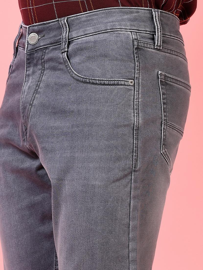men solid mid rise slim fit jean - 21749872 - Standard Image - 5