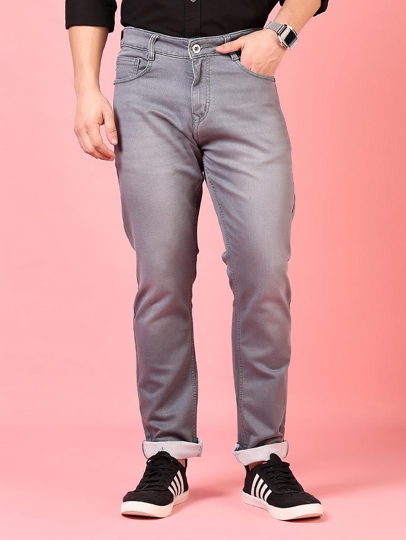 men solid mid rise slim fit jean - 21749874 - Zoom Image - 0