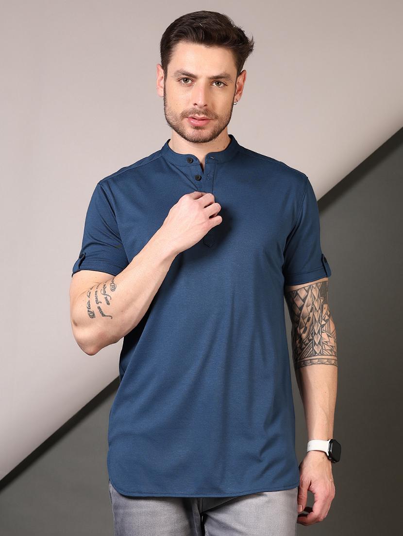 men short sleeves plain t-shirt - 21749916 - Zoom Image - 0