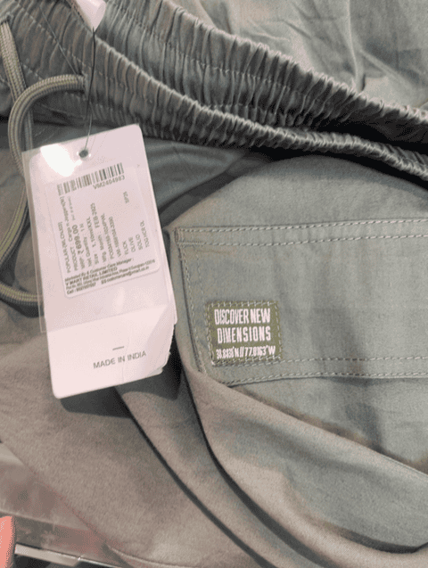 olive twill joggers - 21749992 - Standard Image - 0