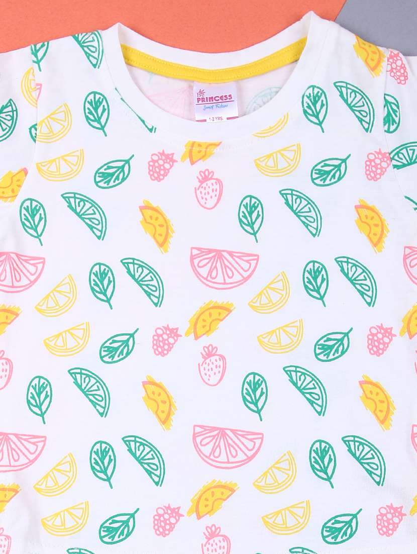 boys printed short sleeves twin set - 21749994 -  Standard Image - 3