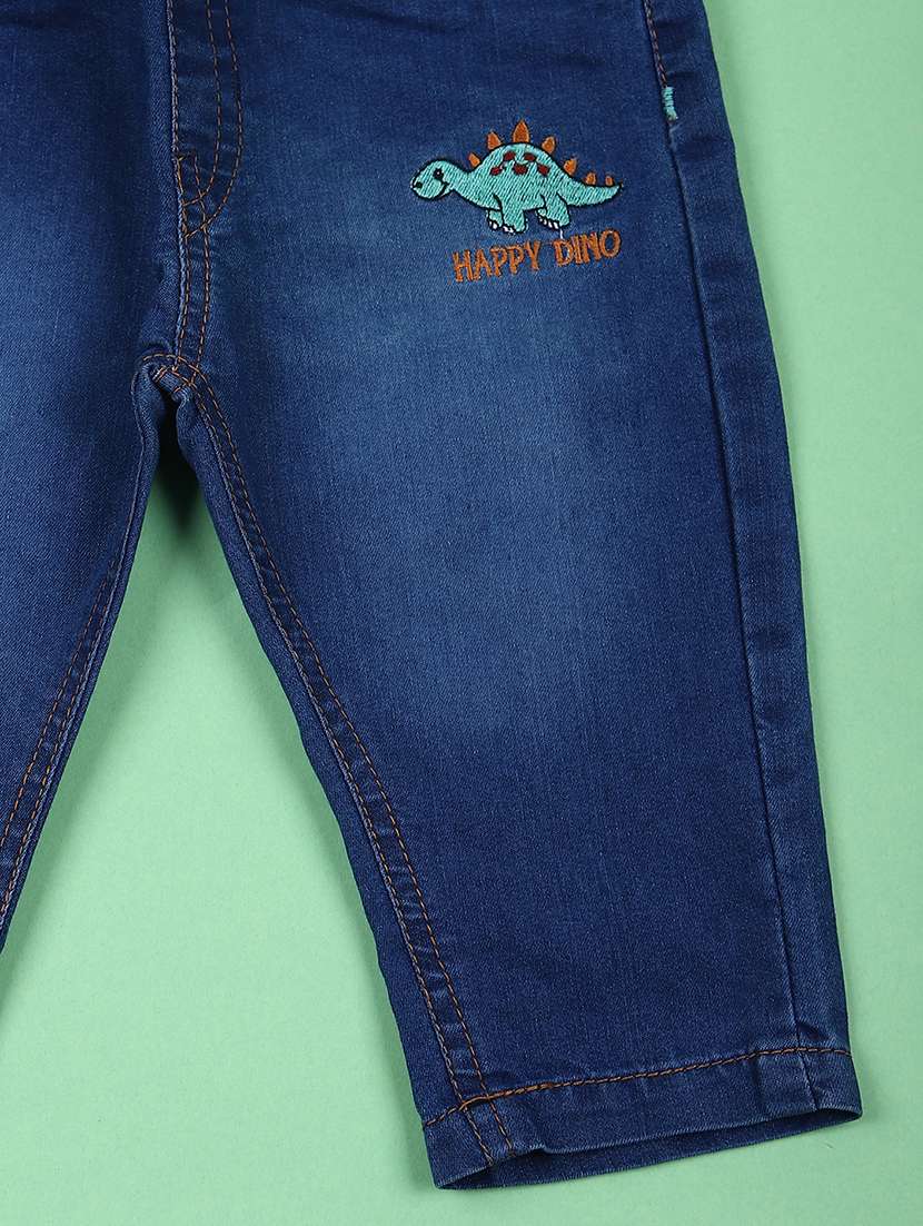 boys solid mid rise relaxed fit jean - 21749996 - Standard Image - 3