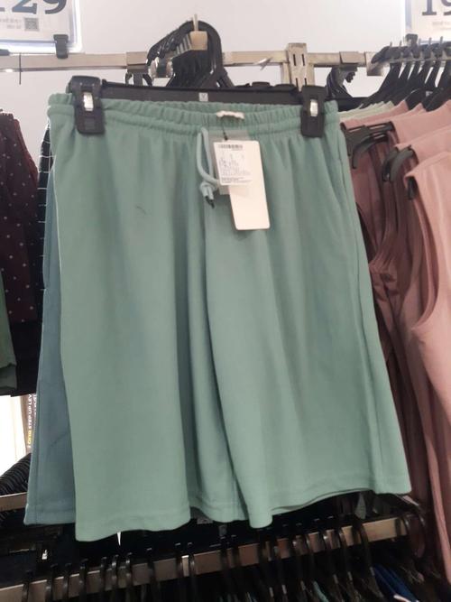 green polyester short - 21749997 -  Standard Image - 0