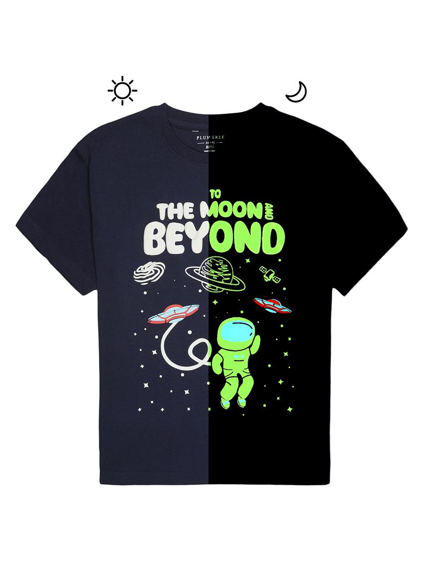 kids pack of 2 printed short sleeves t-shirts - 21750352 - Standard Image - 3