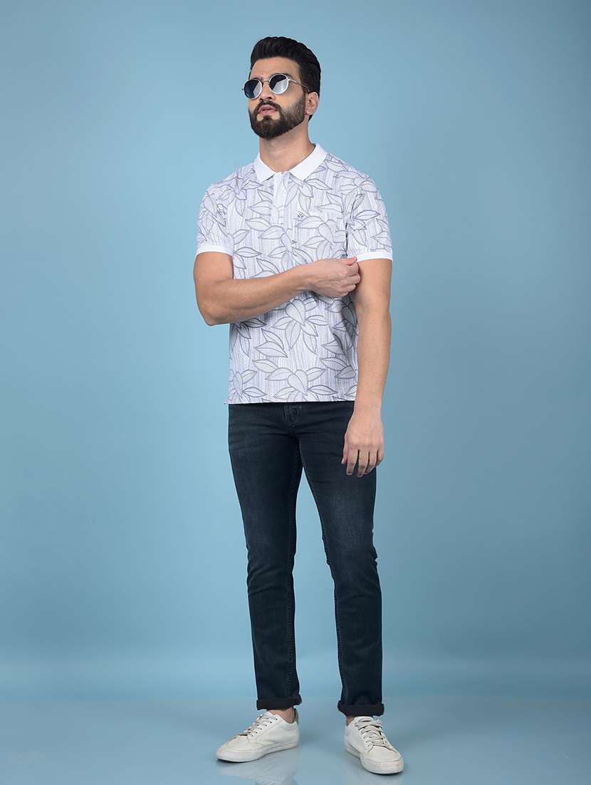 men solid mid rise slim fit jean - 21750556 - Standard Image - 5