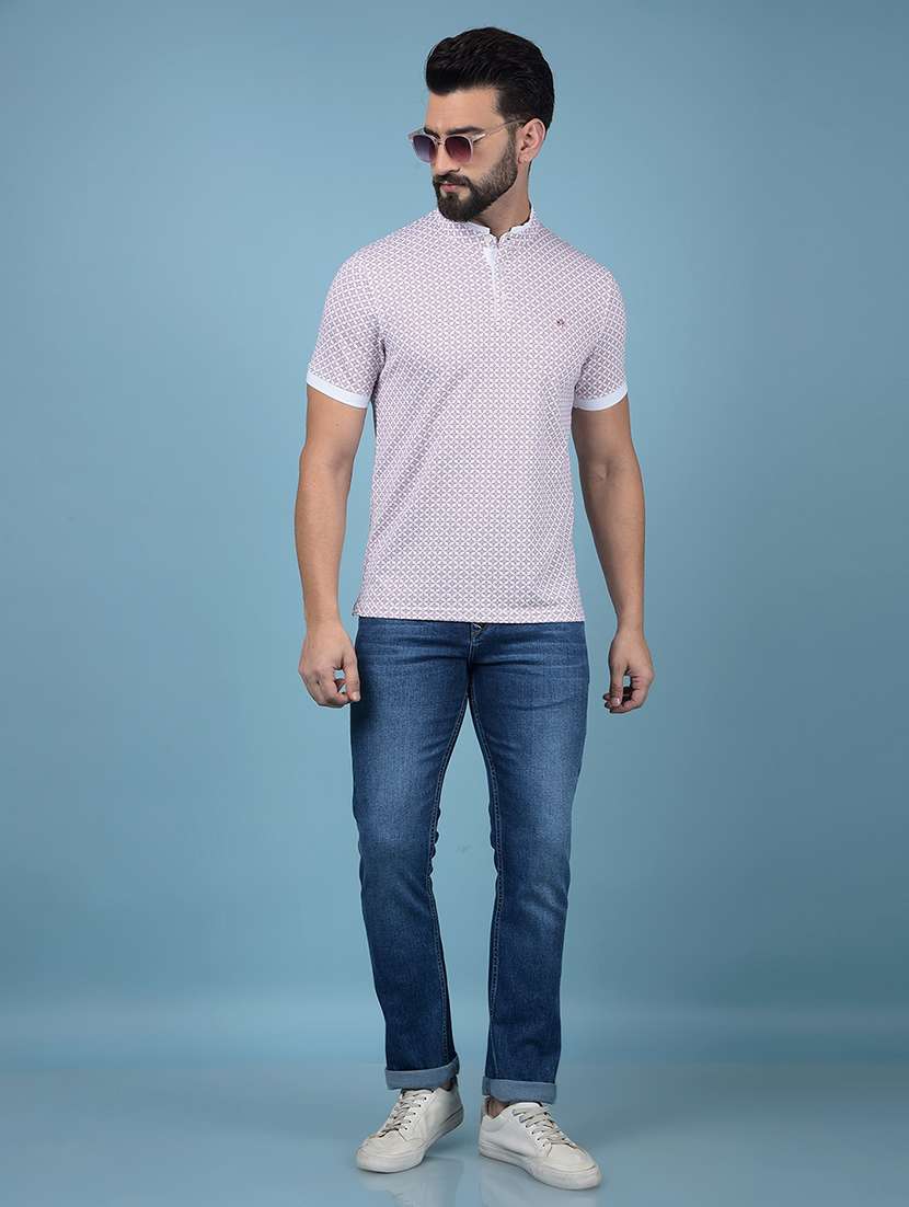 men solid mid rise slim fit jean - 21750557 - Standard Image - 5