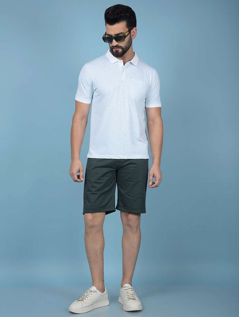 men solid mid rise short - 21750640 -  Standard Image - 5