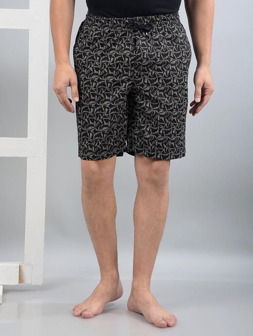 men printed mid rise bermuda shorts - 21750649 -  Zoom Image - 0