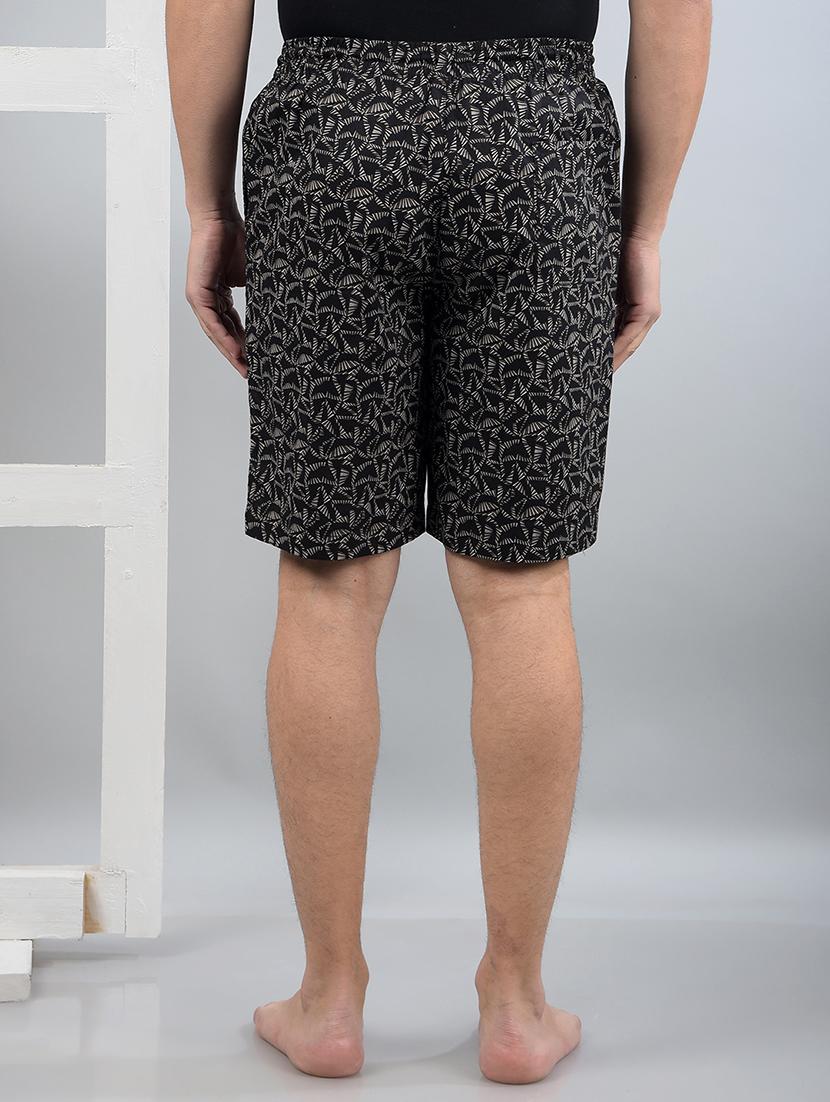 men printed mid rise bermuda shorts - 21750649 - Standard Image - 3