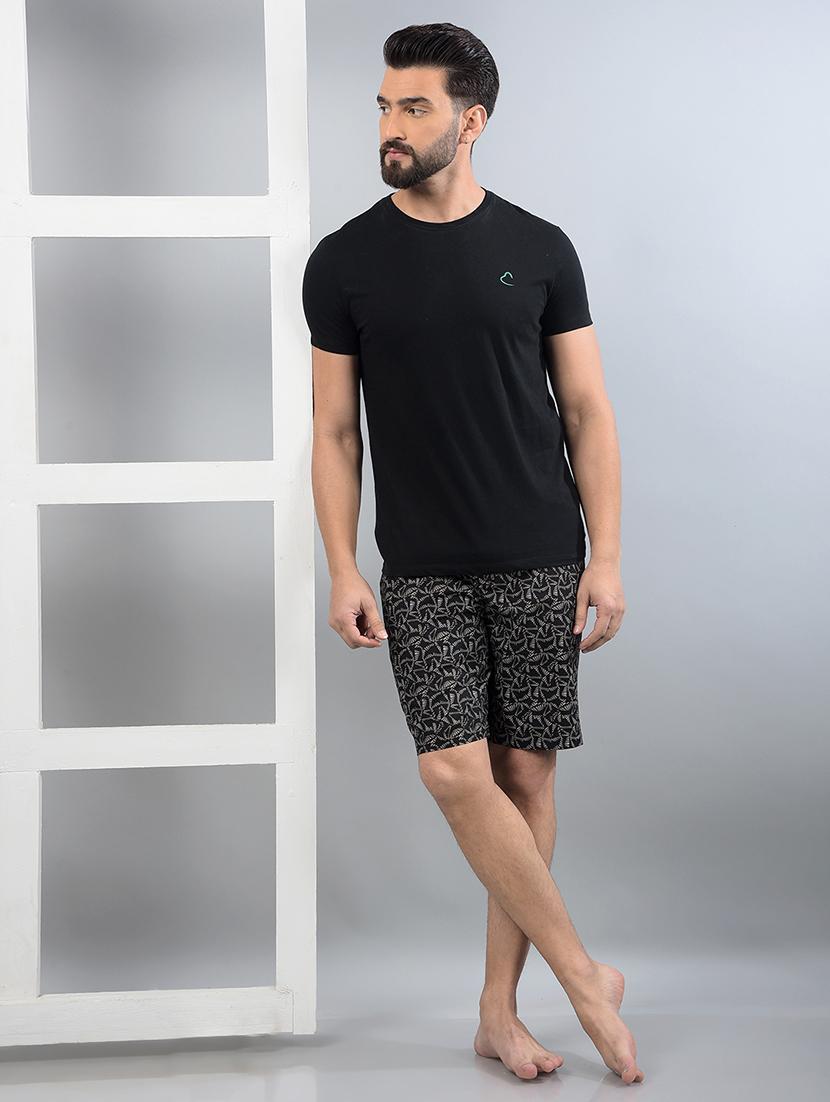 men printed mid rise bermuda shorts - 21750649 - Standard Image - 5