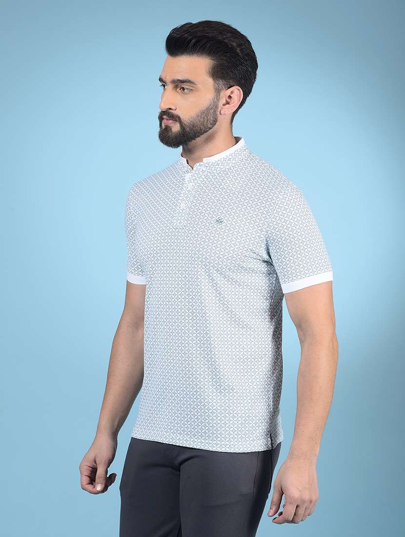 men short sleeves printed t-shirt