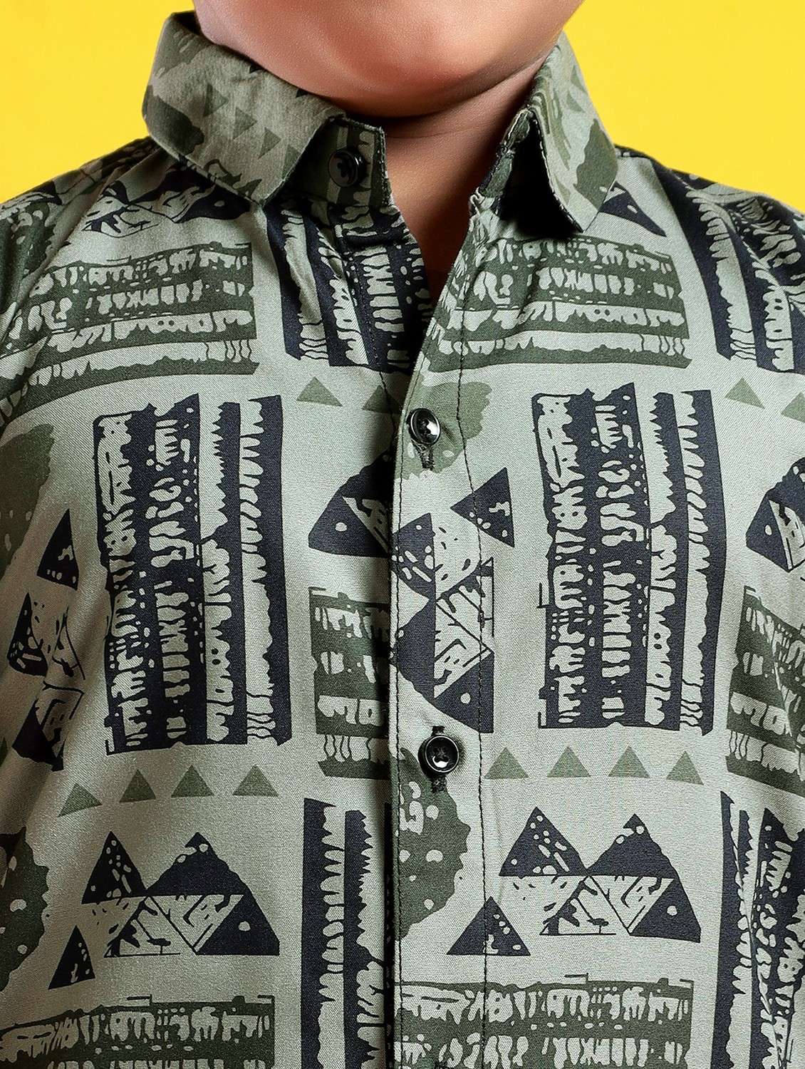 boys printed short sleeves co-ords set - 21750856 -  Standard Image - 3