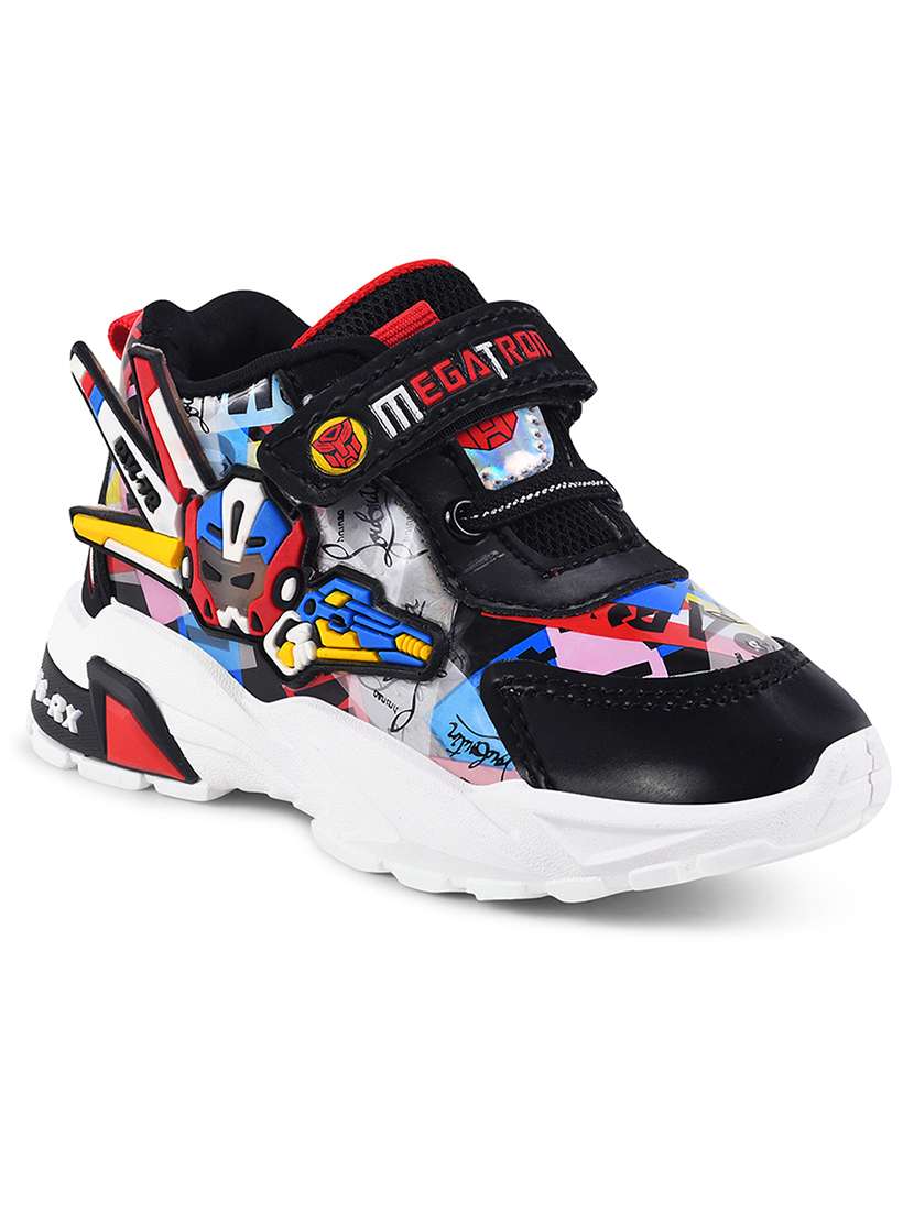 boys printed velcro sneaker - 21750890 -  Standard Image - 3