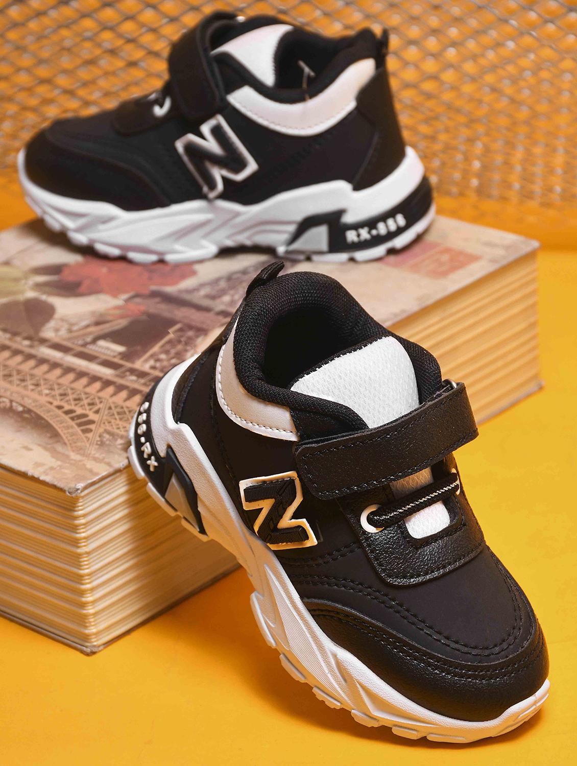 boys solid velcro sneaker - 21750896 -  Zoom Image - 0