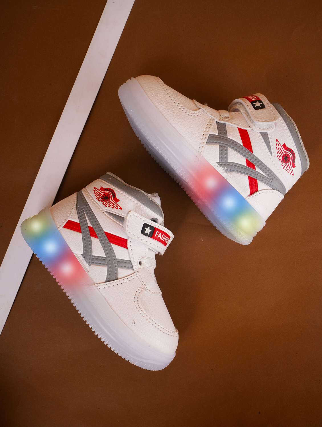 boys velcro led light-up sneaker - 21750903 - Zoom Image - 0