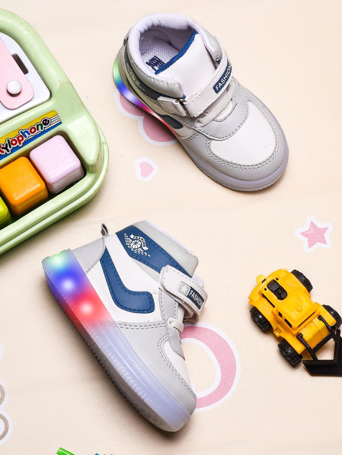boys velcro led light-up sneaker - 21750906 -  Zoom Image - 0