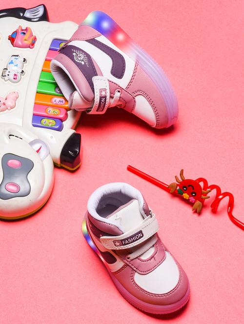 boys velcro led light-up sneaker - 21750908 -  Standard Image - 0