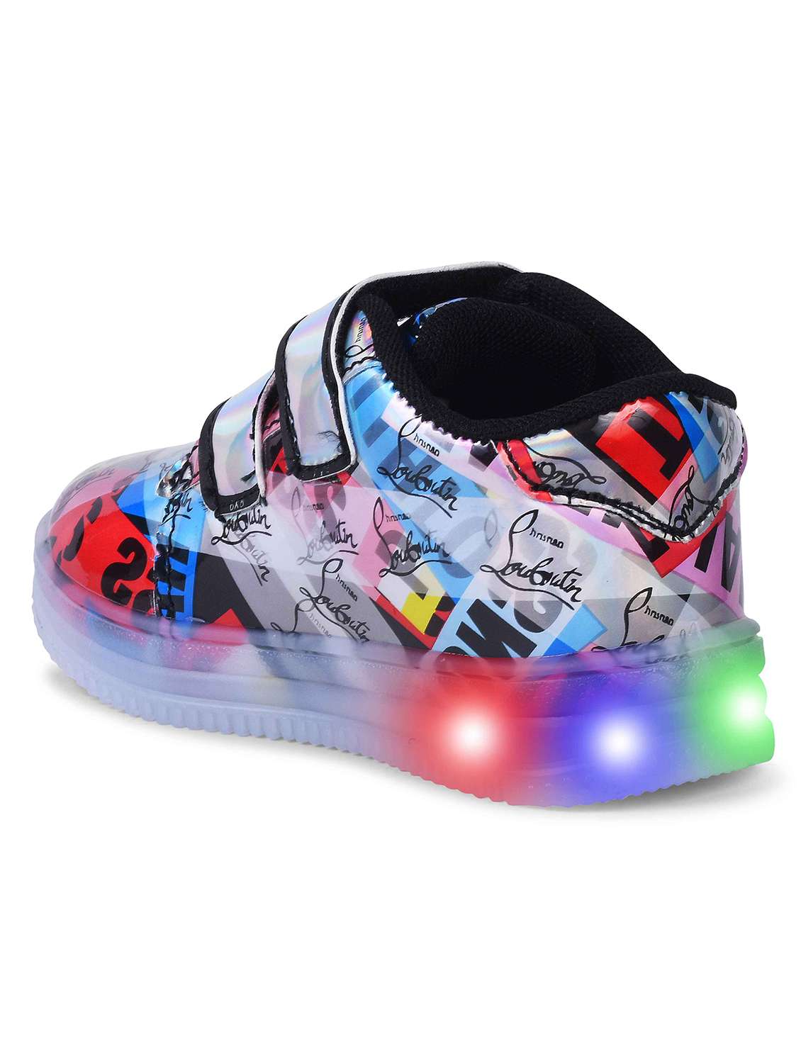 boys velcro led light-up sneaker - 21750909 - Standard Image - 3